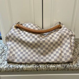 Authentic Louis Vuitton Damier Azur Artsy MM